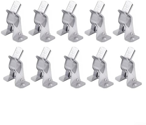 SMZhomeone 10 Pcs Shovel Holder Outdoor Garden Wall Mount Tool Holder Garden Tool Organizer Rack For Garage And Shed Tool Storage Hooks Tool Clips Hook