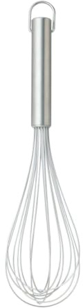 MUJI Fouet professionnel en acier inoxydable 18/8 7 x 29 cm Ustensile de cuisine pour la pâtisserie et la cuisine