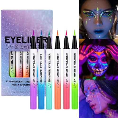 Set Di Eyeliner Colorati Penna Trucco In Gel Colorata A Lunga Durata E Alta