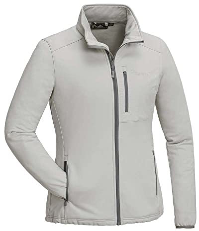 Pinewood 3779 Brenton Powerfleece Jacke Damen Betongrau (453) XL