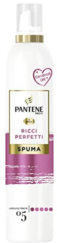 Pantene Pro-V Spuma Ricci Perfetti, Nutriente E Termoprotettiva, Con Olio Di Cocco, Ricci Definiti Per Tutto Il Giorno, 200ML