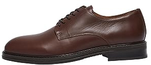 SELECTED HOMME Slhblake läder derby sko B Noos läderskor, Halvkopp, 41 EU