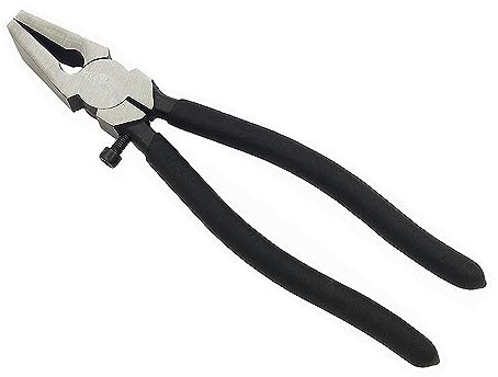 Pinze per la creazione di gioielli con estremità piatta da 205 mm, pinze per vetro, pinze per trafilatura e lavorazione di gioielli, con vite di restrizione