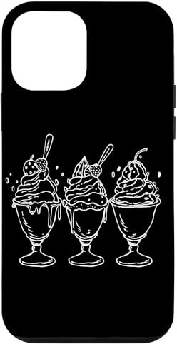 Hülle für iPhone 12 mini Eisbecher Comic Eismann Beruf