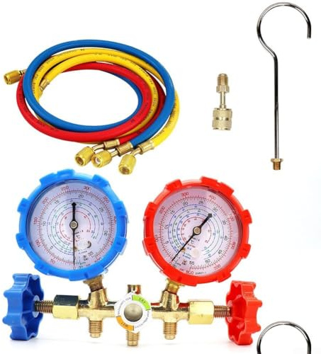 Kit de jauge de collecteur pour systèmes de climatisation automobile R410A R404A R134A (B)