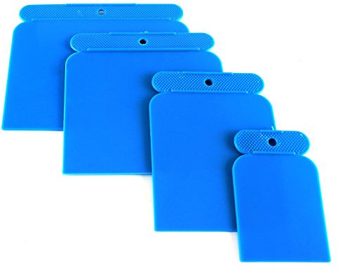 MKK - 19865 - Kunststoffspachtel Flächenspachtel Japanspachtel Karosseriespachtel 4tlg.