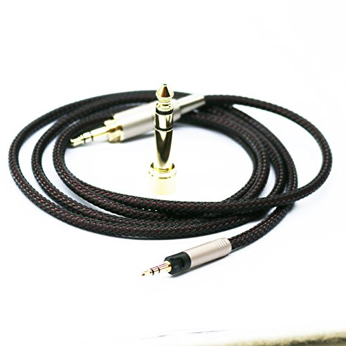 ABLET Replacement Audio Upgrade Cable Compatible with Sennheiser HD6 MIX, HD7, HD8 DJ Headphones 1.2meters/4feet