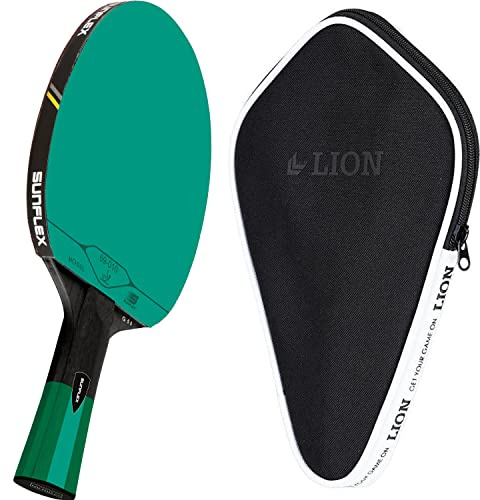 Sunflex G50 Tischtennisschläger + Tischtennishülle Cover | Tischtennisschlägerset | Tischtennis Profi Set