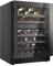 Haier Wine Bank 60 Series 6 HAKWBD 60 - Vinoteca de integración de 44 botellas, 2 Zonas, Estantes de madera, Filtro Anti-UV, Refrigeración por Compresor, Display Digital, Iluminación LED, 38 dbA Negra