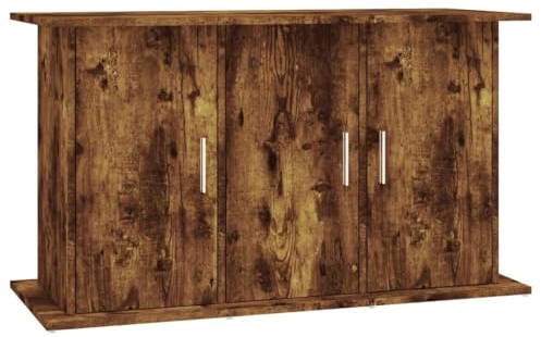 vidaXL Aquariumständer Räuchereiche 101x41x58 cm Holzwerkstoff