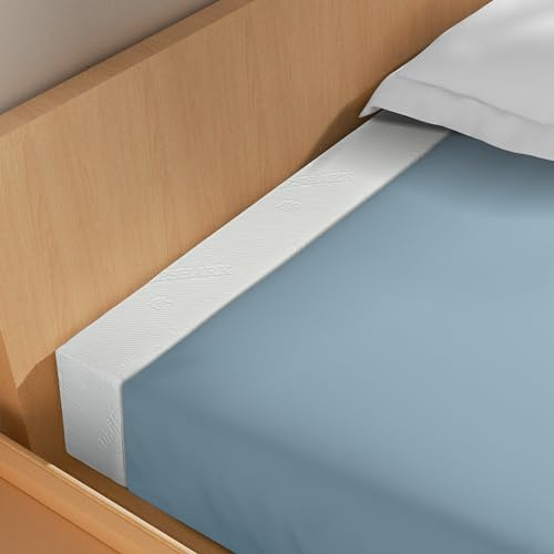 DEEPSHARK Mattress Gap Filler, Bed Gap Filler for Twin, Bed Gap Filler Mattress Extension Filler for Headboard Seams, Bed Space Cracks White(39×4×6, Twin/XL)