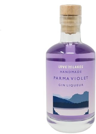 Love the Lakes Parma Violet Shimmer Gin Liqueur, 20% ABV (20cl)