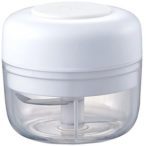 Ciieeo Hachoir Ail Électrique Mini Portable Blanc Broyeur Ail Et Légumes Multi-usages Pour Cuisine Compacte