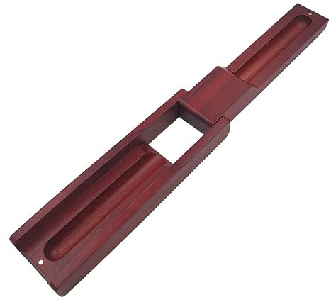 Operitacx Holzschreibwarenbox Braun 1 Stück Retro Federmäppchen für Schüler