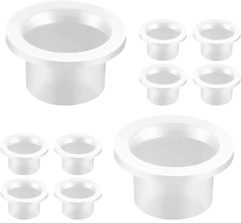 Qrity 10 pezzi Guarnizione di Tenuta del Rubinetto, Anelli di Tenuta per Rubinetto, Rubinetto Guarnizione di Tenuta del Rubinetto, 1/2 di Pollice