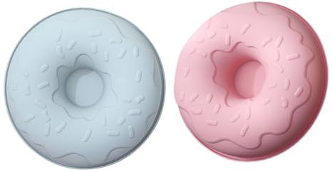 Garneck Stampo Per Ciambelle - Set Da 2 Stampo Per Dolci Biscotti Mousse Ideale Per Riunioni Di Famiglia E Feste