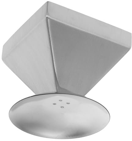 Gatuida Edelstahl Pyramidenform Pyramid Fleisch Kuchenform Kreatives Küchenutensil Edelstahl Lebensmittelformer Dekorativ Vielseitig Verwendbar Für Zuhause