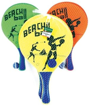 Alert Houten Beachball Set Assorti.