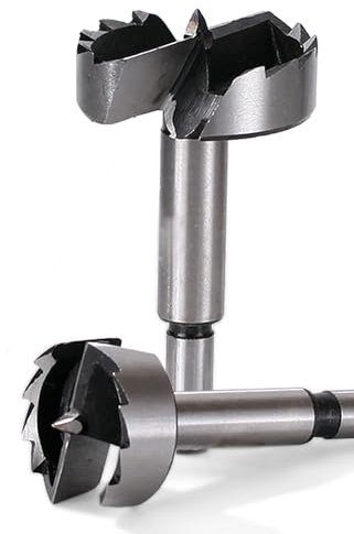 Meichoon Upgraded Version Multi-Tooth Forstner Drill Bit Set Higher Hardness Hole Saw Auger Opener Woodworking Drilling Tool Wood Cutter 40mm