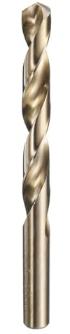 sourcing map 1pcs M35 Cobalt Twist Drill Bit 13.5mm(17/32) Dia High-Speed Steel Metric Drill Bit with Titanium Coating For Drilling Hard Metals, Stainless Steel, Alloy Steel, Cast Iron