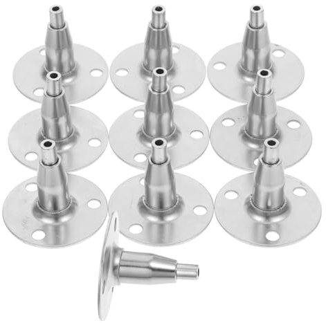 DOITOOL 10piezas Accesorios De Cuerda De Acero Sujetadores De Montaje Para Letreros De Techo Colgadores Para Iluminación Clip De Cable Para Cable De Kit De Suspensión De Luces De Cadena Us