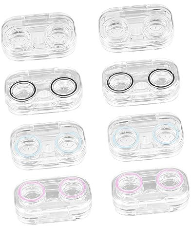 PERSELOSO Lens Holders Lens Travel Kit Sealing Storage Box for Daily Use and Travel
