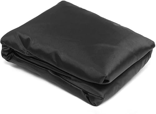 Alnicov Telo Copri Tosaerba in Tessuto Oxford 210D, Nero, Taglia XL, 183x137x117 cm, Resistente alle intemperie, per trattorini e Tosaerba.