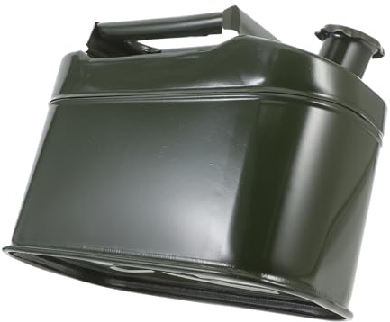 Barile Benzina Portatile 5l in Ferro Verde per Auto