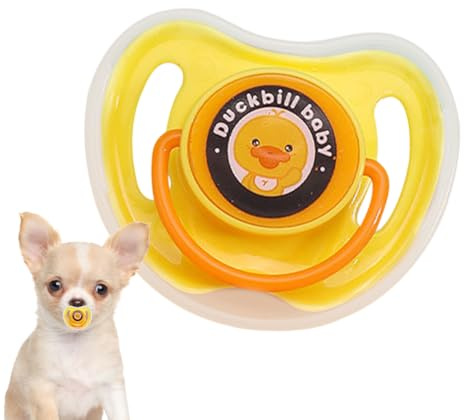 Generisch Hund Zahnungshilfe - Beruhigendes Kauspielzeug für Kätzchen zum - Silikon Beißring Zur Linderung Für Kleine Hunde Und Katzen Unterwegs Und Reisen