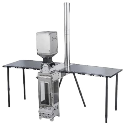 HYRTEFBN Firewood Stove Extended Picnic Fire Wood Heater Multi-purpose Wood Burner Pellet Stove Charcoal Warmer(Particle silo)