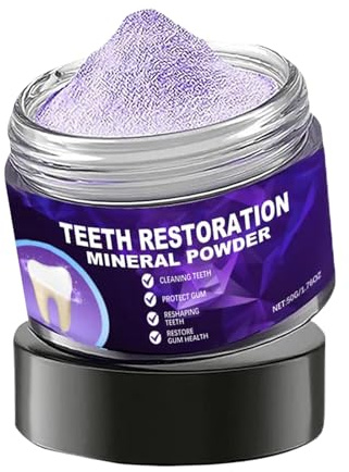 Polvere Dentifricia | Polvere per Cura Dentale,50G Dentificio Riparazione Istantanea Per Viaggio Cura Personale Igiene Quotidiana Mattina Donna Uomo Bambino