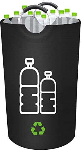 ZUMLLOMA Raccoglitore di Bottiglie da 82 L, Contenitori Spazzatura Differenziata, Raccolta Differenziata Esterno