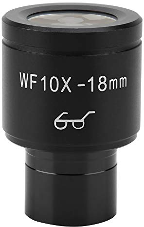 Microscope Eyepiece WF10X/18mm Biological Microscope Wide Angle Hight Eyepiont Eyepiece Lens