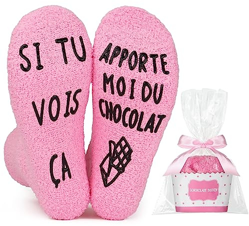 Chaussettes Humour Idée Cadeau Homme Fantaisie Coton Hiver Drole Personnalisé Rigolotes Chaussette Message Original Cadeau Noël Anniversaire Femme Bière/Foot/Jeux EU 39-42 43-46