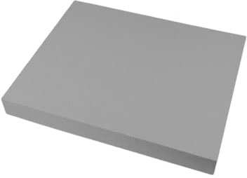 MBKHFLL Exercise Balance Pad,Balance Foam Mat for Physical Therapy Equipment & Strength Stability Training, Slip Resistant Foam Mat for Yoga, Pilates, Meditation,Gardening knee pads (grey)