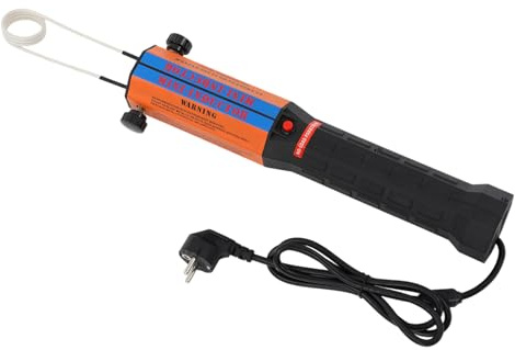 ROGONPDK Riscaldatore a induzione, 230 V, 1300 W, riscaldamento a induzione, professionale, temperatura di riscaldamento: 800 °C, set di riscaldamento a induzione con 10 bobine e scatola di