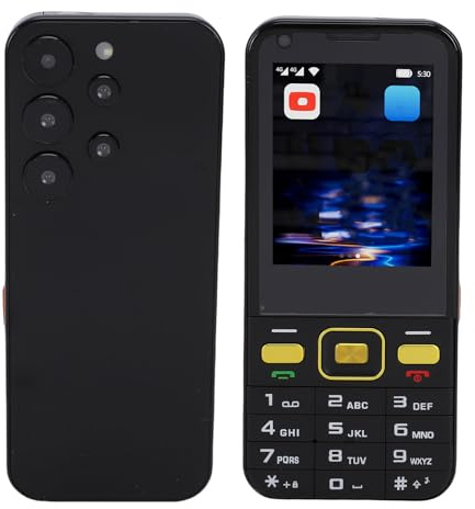 Jiawu Telefoni Sbloccati 4G LTE, Telefono Cellulare Semplice con Touch Screen da 2,8 Pollici, Telefono WIFI Bluetooth Doppia SIM Doppio Standby