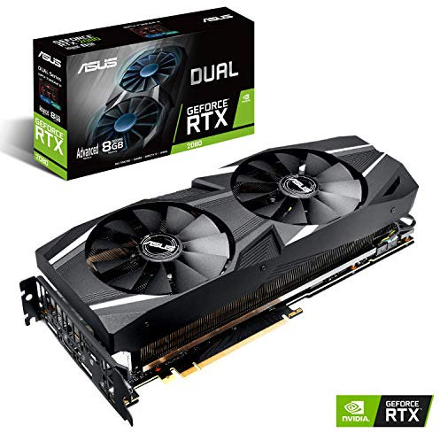 ASUS GeForce RTX 2070 Overclocked O8G GDDR6 HDMI DP 1.4 USB typ-C grafikkort