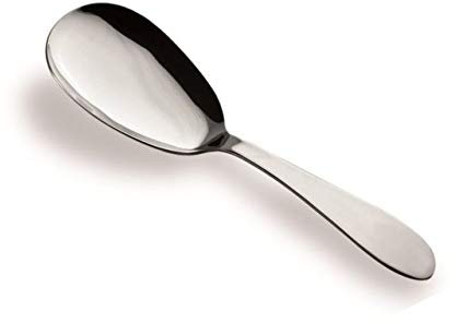 SWEET HOME Cucchiaio Risotto in Acciaio Inox Stile Moderno cod.TA01820LU cm 26x7 by Varotto & Co.