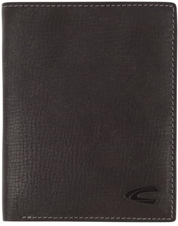 camel active bags Salo Herren Geldbörse RFID Hochformat Leder Mittelgroß Schwarz