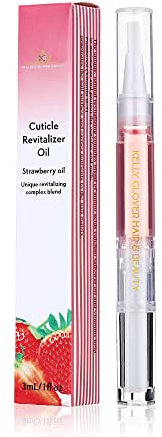 Penna a olio per cuticole per la cura delle unghie, penna per olio per unghie da 3 ml con ingredienti naturali per idratare e nutrire unghie secche, olio per cuticole per prevenire crepe e unghie