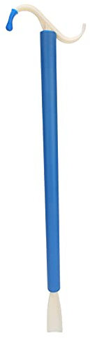 Sonew Anziehstab mit Schuhlöffel, Werkzeug zum Entfernen von Socken, Tragbare Anziehhilfen für behinderte ältere Menschen