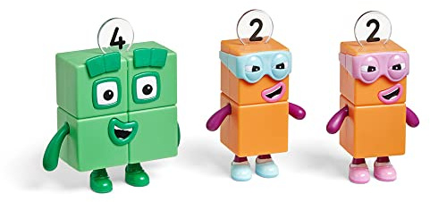 Learning Resources Numberblocks Four And Terrible Twos Figures Ages 3+