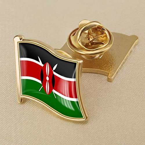 Personalisierte Ovale Pfeil-Kenia-Flaggen-Anstecknadel,Flaggen-Anstecknadel,Emaille-Abzeichen,Nationalflaggen-Anstecknadeln,Metallflaggen-Nationalabzeichen,Brosche,Souvenir,Geschenk Für Männer Und F