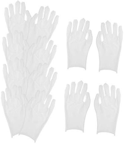 SOLUSTRE 6paare Baumwollhandschuhe Für Herren Dünne Arbeitshandschuhe Aus Baumwolle Geeignet Für Umgang Mit Kunstwerken Und Münzen Atmungsaktiv Und Bequem