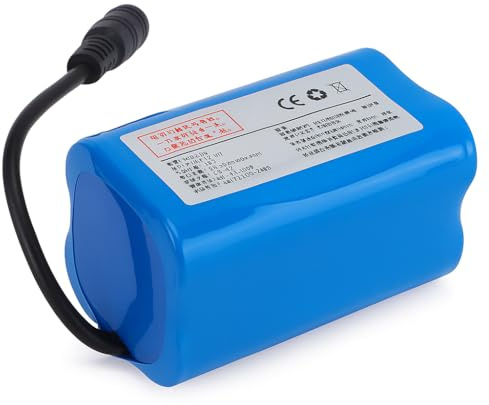 RC-Bootsbatterie, 12000mAh 7.4V LiPo Akku, Wiederaufladbare Lithium Batterie für RC Boot, Futterboot, Bait Boat, RC Auto Modell