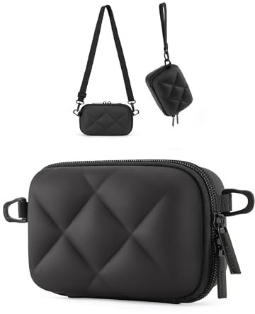 bagsmart Digital Camera Bag, Protective Lightweight, Waterproof and Shockproof Small Camera Bag for Canon PowerShot/GoPro/Kodak Pixpro/Sony DSCW