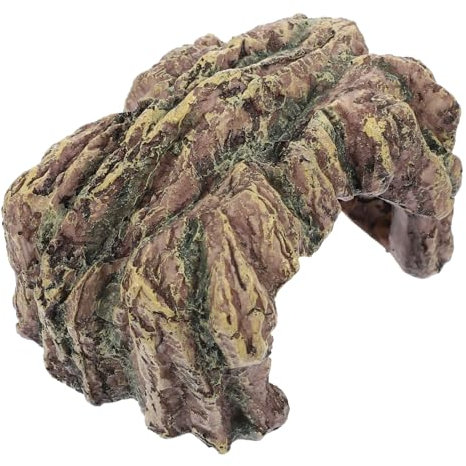 Sosoport Aquatische Schildkrötenhöhle Versteck Für Reptilien Kletterplattform Und Sonnenplatz Für Aquarien Für Schildkröten Und Andere Reptilien