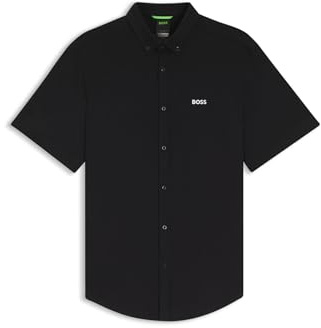 BOSS Mens Motion S 102 169 01 Short Sleeve Black XL