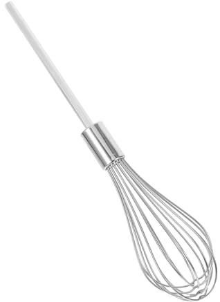 MAGICLULU Elektrischer Rührbesen Aufsatz Aus Edelstahl Für Bohrmaschine Handmixer Ersatz Rührstab Zum Teig Schlagen Und Saucen Mischen 13.58In Länge